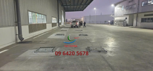 Mặt bằng lắp cân không cần xây dựng móng