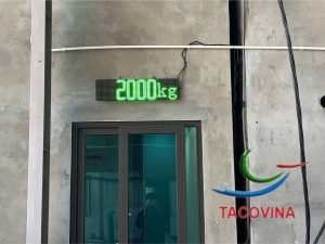bảng led cân ô tô