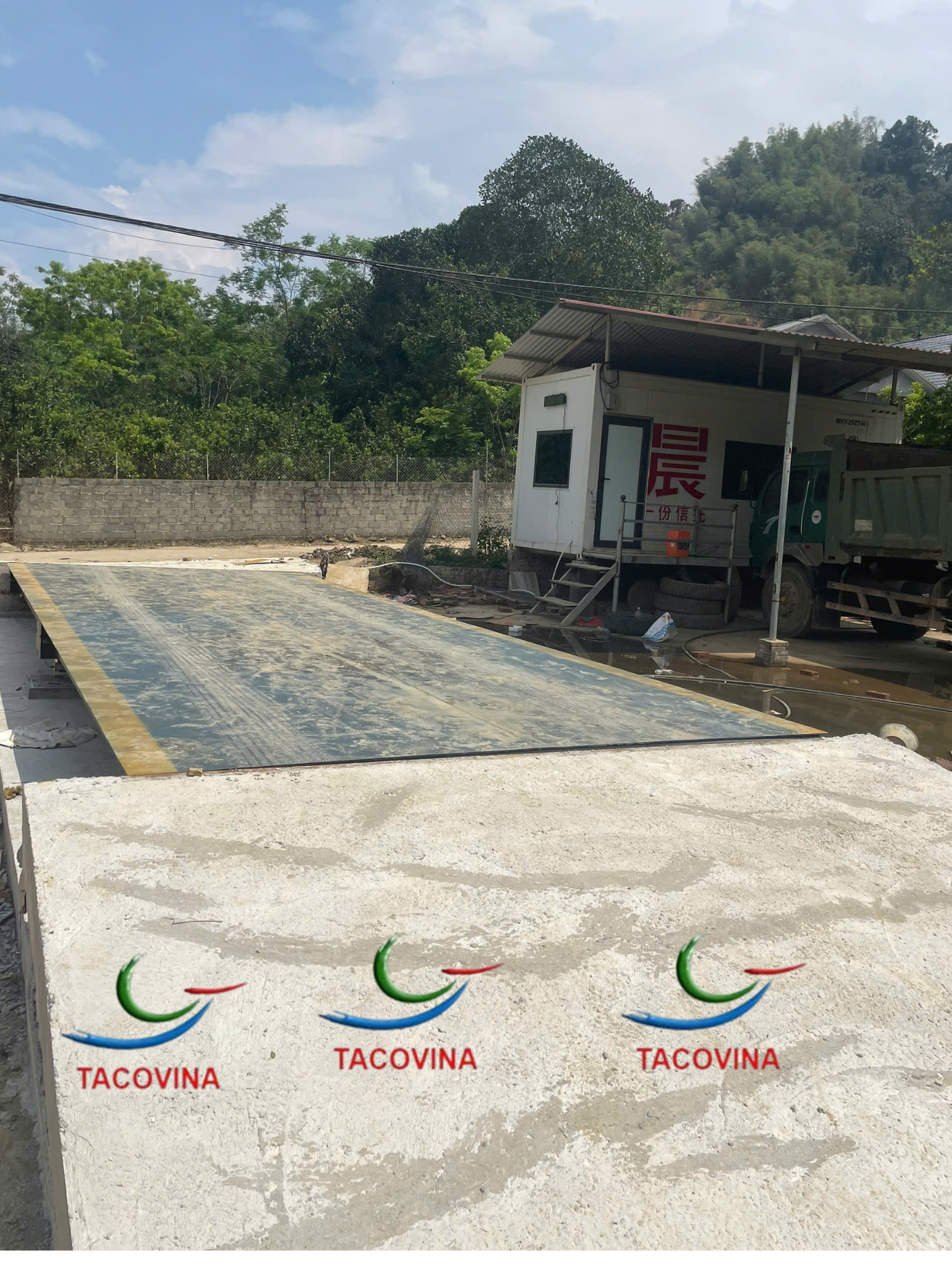 Lắp đặt, bàn giao cân ô tô 3x8m – 60 tấn tại Tỉnh Phú Thọ