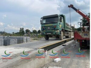 CÂN XE TẢI 100 TẤN MỎ ĐÁ