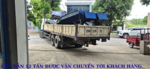 CẦU DẪN 12 TẤN ĐƯỢC VẬN CHUYỂN TỚI KHÁCH HÀNG