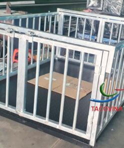 Cân động vật heo 1 tấn kích thước 1.5m x 1.5m
