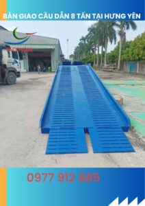 BÀN GIAO CẦU DẪN 8 TẤN TẠI HƯNG YÊN