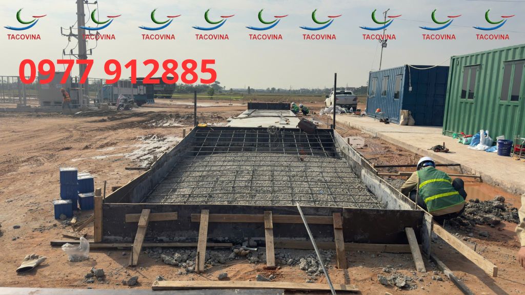 MÓNG CÂN ĐIỆN TỬ 100 TẤN ĐƯỢC DO KỸ THUẬT TACOVINA XÂY DỰNG TRỰC TIẾP MÓNG CÂN ĐIỆN TỬ 100 TẤN ĐƯỢC DO KỸ THUẬT TACOVINA XÂY DỰNG TRỰC TIẾP