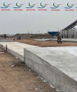 MÓNG CÂN ĐIỆN TỬ 120 TẤN SAU KHI HOÀN THÀNH