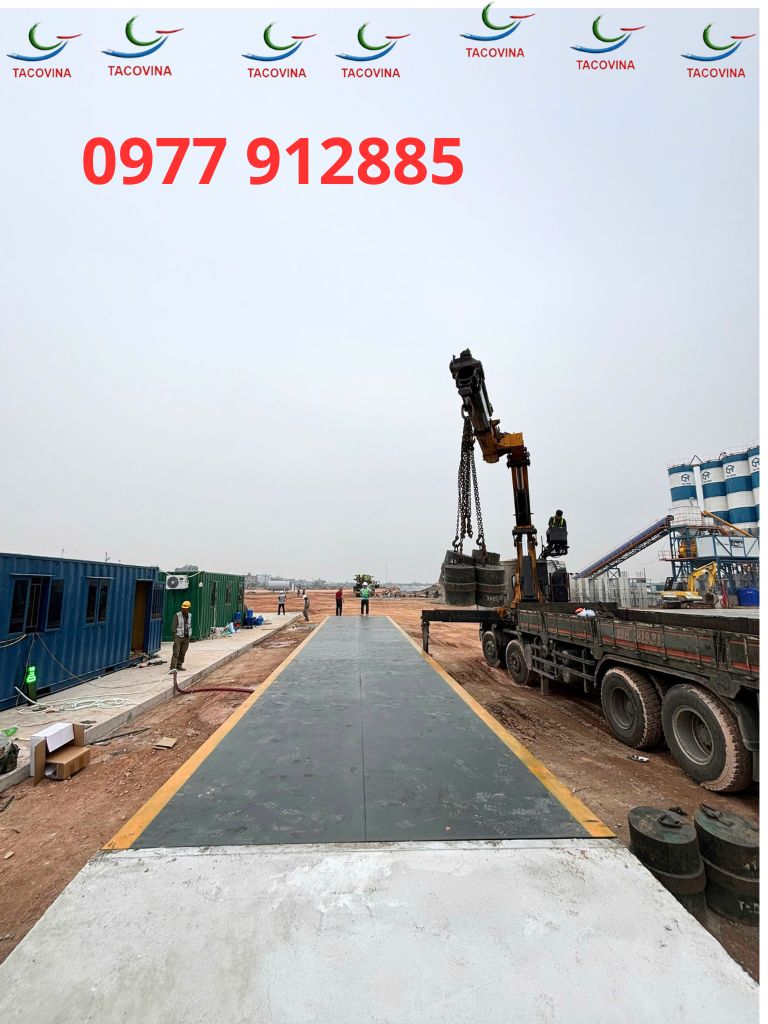 TRẠM CÂN ĐIỆN TỬ 100 TẤN KÍCH THƯỚC 18 M X 3M TRẠM CÂN ĐIỆN TỬ 100 TẤN KÍCH THƯỚC 18 M X 3M