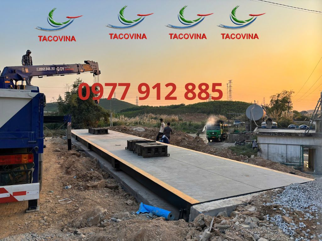 Lắp Đặt Trạm Cân xe tải 120 tấn Tại Hạ Long, Quảng Ninh: Kết Cấu Siêu Bền U320